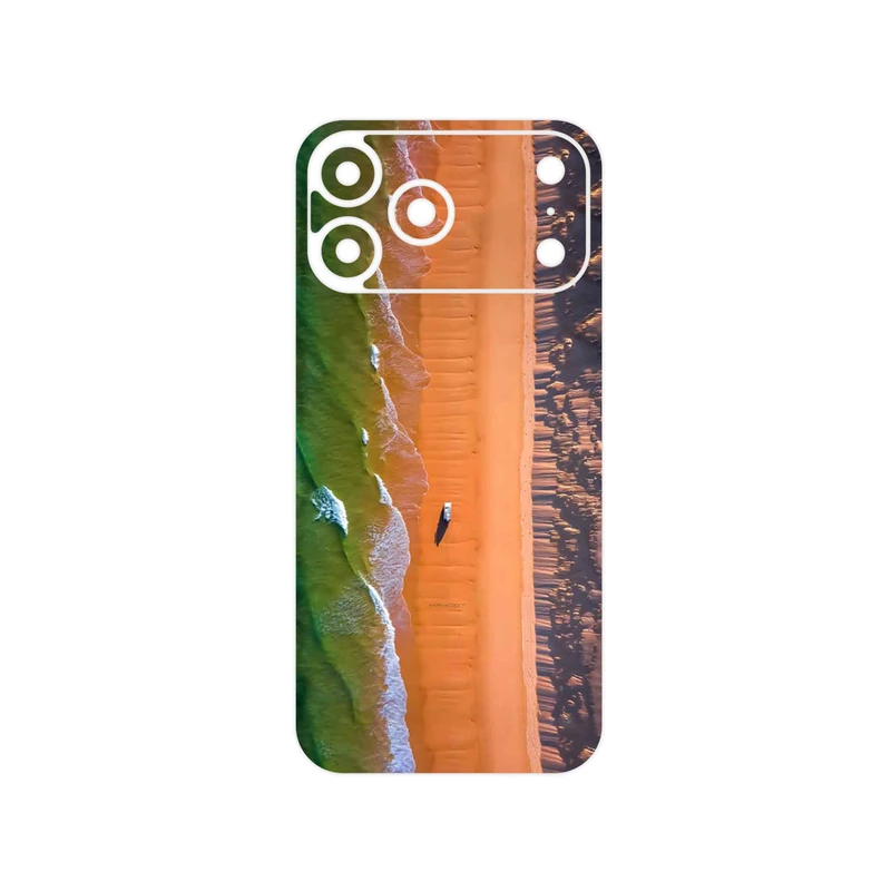برچسب پوششی ماهوت مدل Beach and Green Sea مناسب برای گوشی موبایل اپل iPhone 17 Pro Max