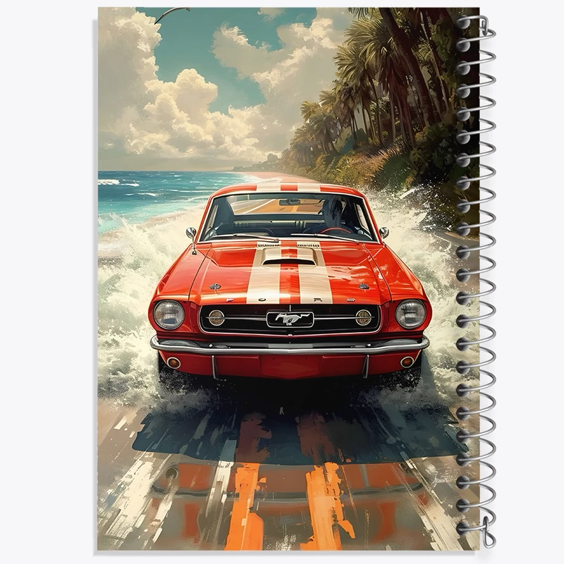 دفتر مشق 100 برگ خندالو طرح ماشین اسپرت کد F4112
