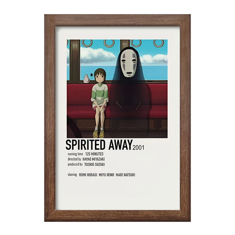 تابلو خندالو طرح انیمه شهر اشباح (Spirited Away) کد F13202