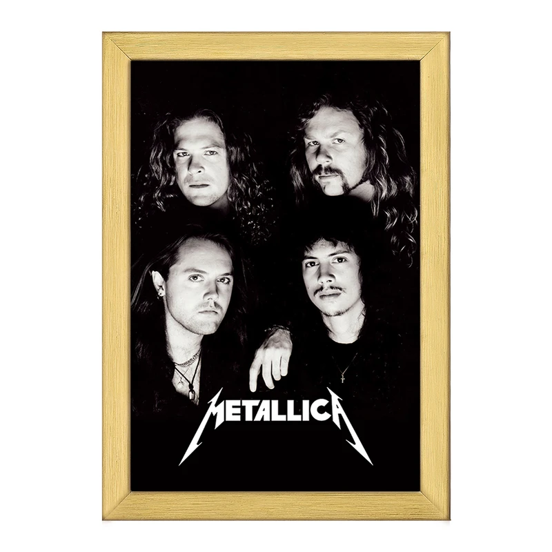 تابلو خندالو طرح گروه موسیقی متالیکا Metallica  کد 3262