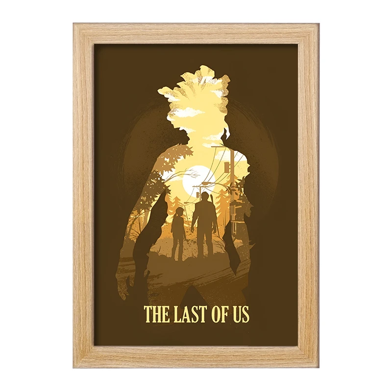 تابلو خندالو طرح آخرین بازمانده از ما (The Last Of Us) کد F13590