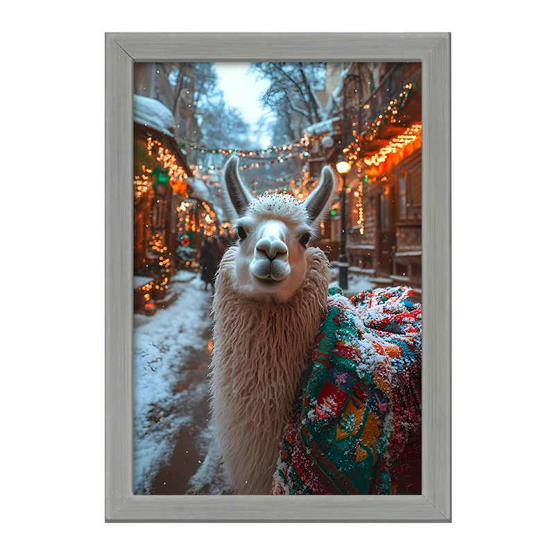 تابلو خندالو طرح لاما کد F8566