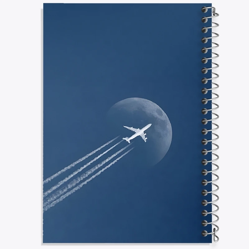 دفتر طراحی 50 برگ خندالو طرح هواپیما کد F1391