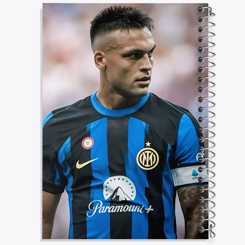 دفتر مشق 50 برگ خندالو طرح لاوتارو خاویر مارتینز (Lautaro Martínez) کد F14323