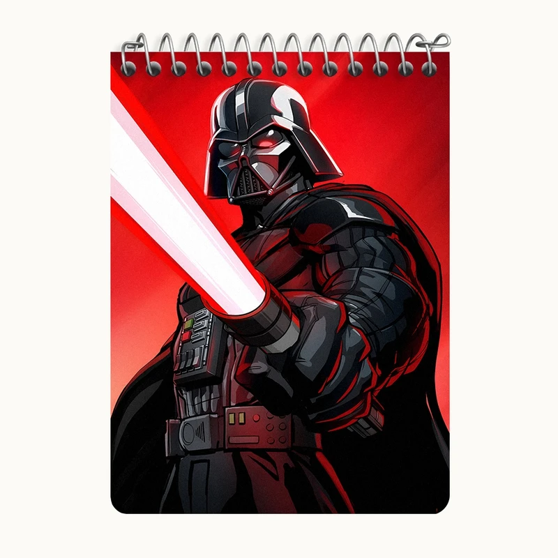 دفتر یادداشت 50 برگ خندالو طرح جنگ ستارگان (Star Wars)  کد N4965