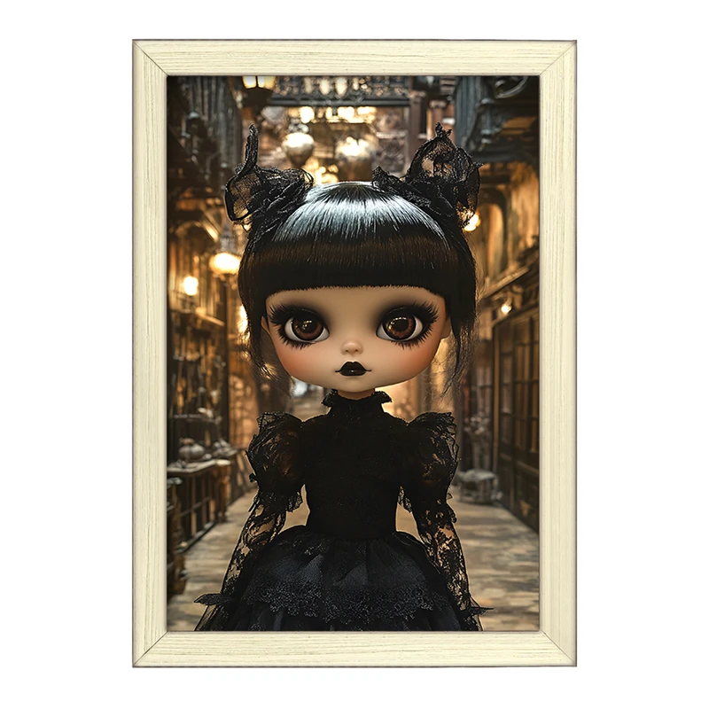 تابلو خندالو طرح ونزدی (Wednesday) کد F5325