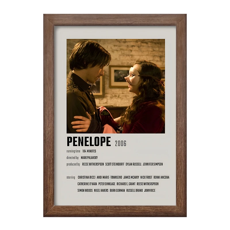 تابلو خندالو طرح پنلوپه (Penelope) کد F13043