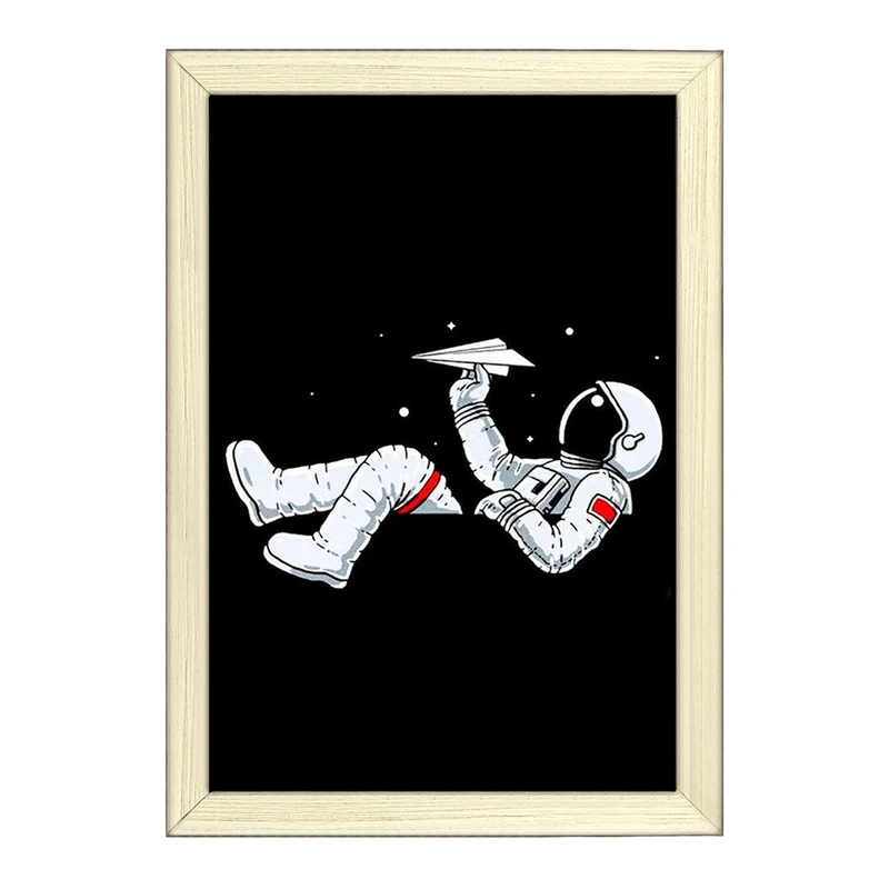 تابلو خندالو طرح فضانورد  کد 1923