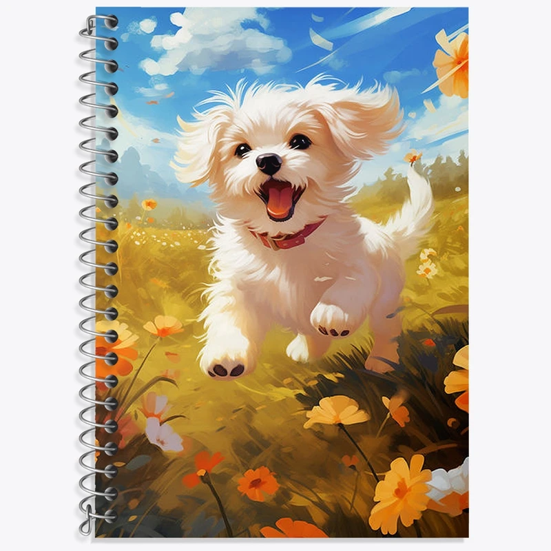 دفتر لغت 50 برگ خندالو طرح سگ بامزه کد F3157