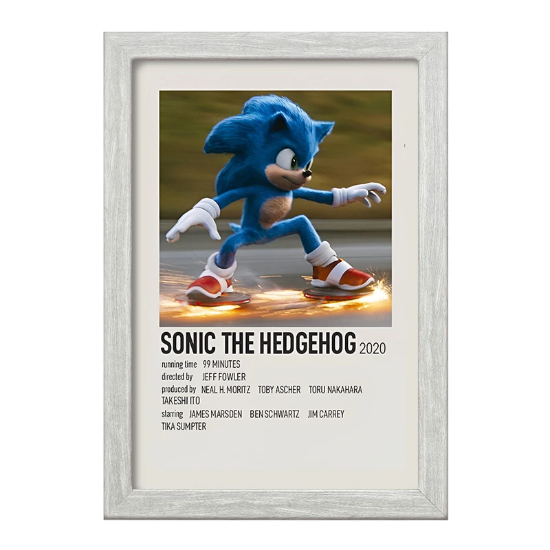 تابلو خندالو طرح سونیک (Sonic) کد F13219