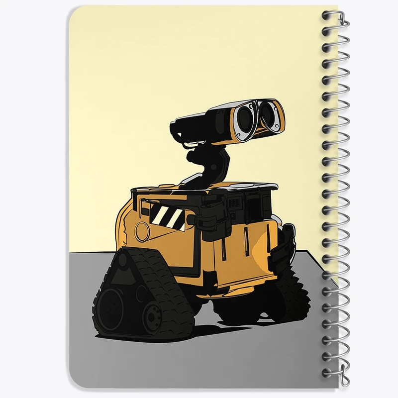 دفتر یادداشت 50 برگ خندالو طرح وال ای (WALL-E) کد F2894