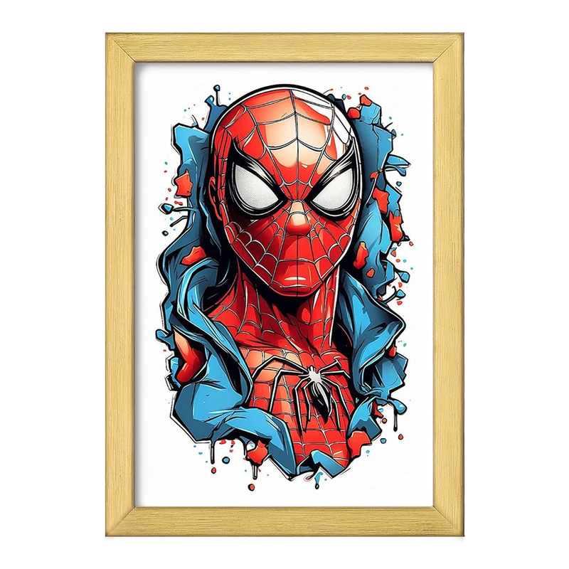 تابلو خندالو طرح مرد عنکبوتی (Spider Man) کد F2021