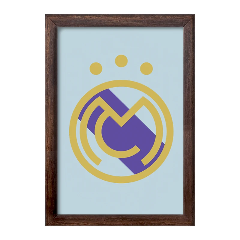 تابلو خندالو طرح باشگاه رئال مادرید Real Madrid  کد 2033