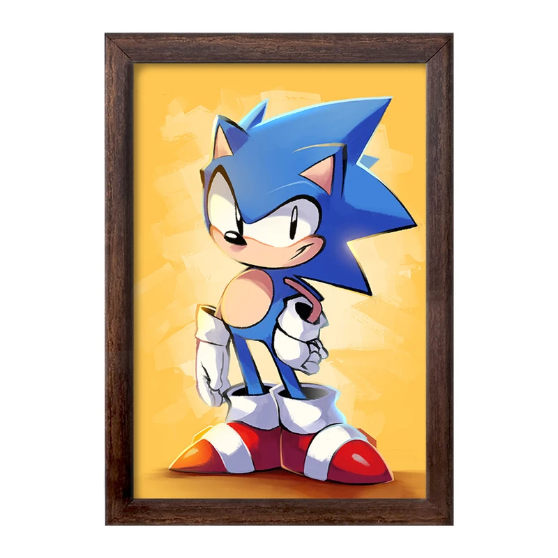 تابلو خندالو طرح سونیک (Sonic) کد 37034