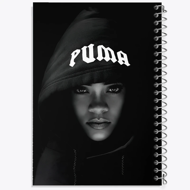 دفتر نقاشی 50 برگ خندالو طرح ریحانا (Rihanna) کد F4646