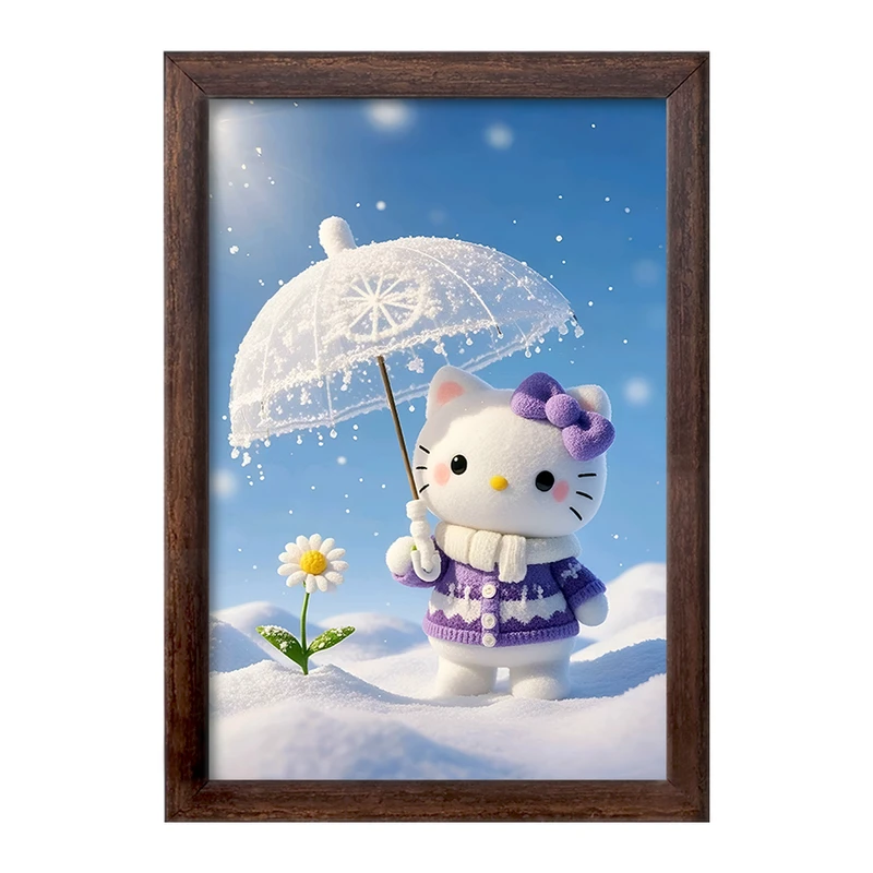 تابلو خندالو طرح هلو کیتی کد F10308
