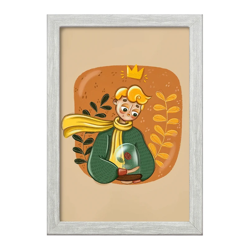 تابلو خندالو طرح شازده کوچولو کد 25763