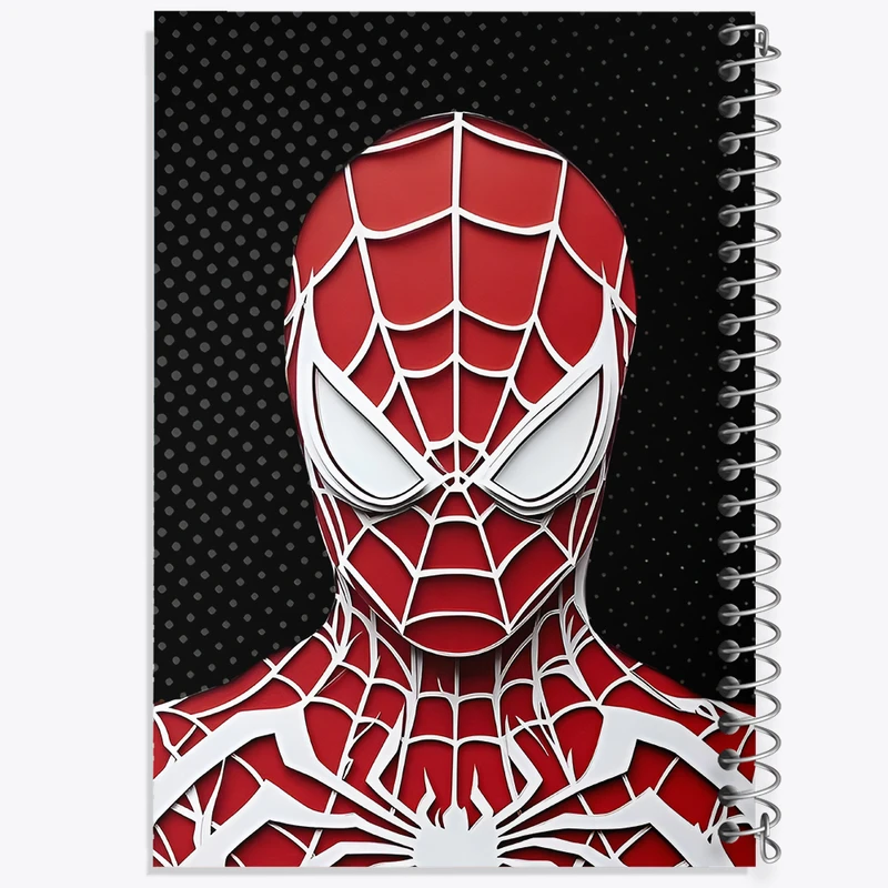 دفتر مشق 100 برگ خندالو طرح اسپایدرمن کد N7660