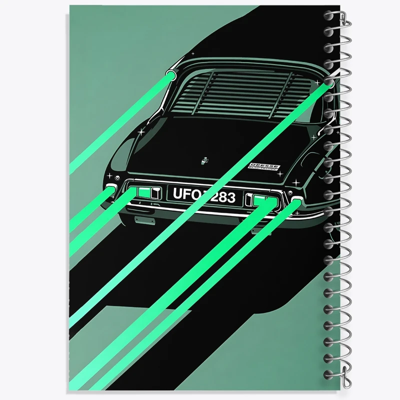 دفتر لیست خرید 50 برگ خندالو طرح ماشین کلاسیک کد F4959