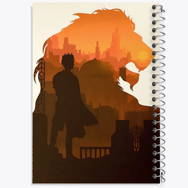 دفتر لیست خرید 50 برگ خندالو طرح گیم اف ترونز (Game of Thrones) کد F11129