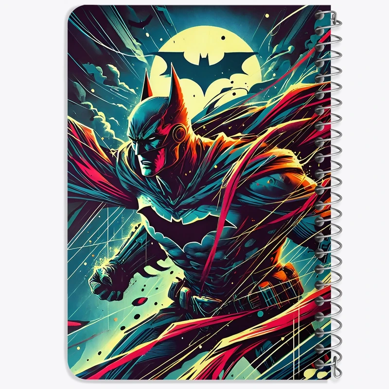 دفتر یادداشت 50 برگ خندالو طرح بتمن (Batman) کد F8108