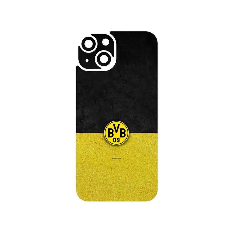 برچسب پوششی ماهوت مدل Borussia Dortmund FC مناسب برای گوشی موبایل اپل iPhone 14
