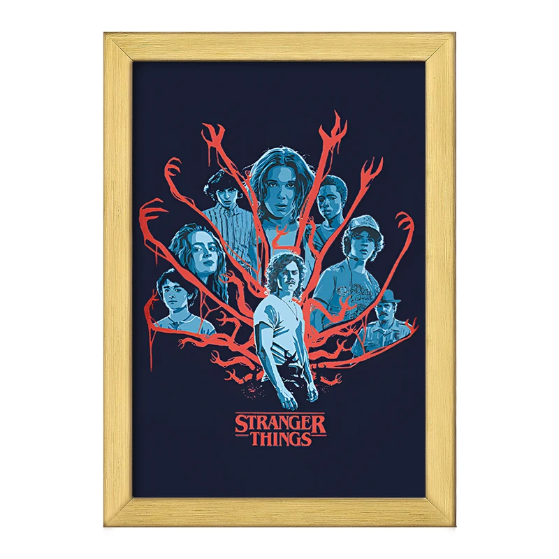 تابلو خندالو طرح استرنجر تینگز (Stranger Things) کد F10163