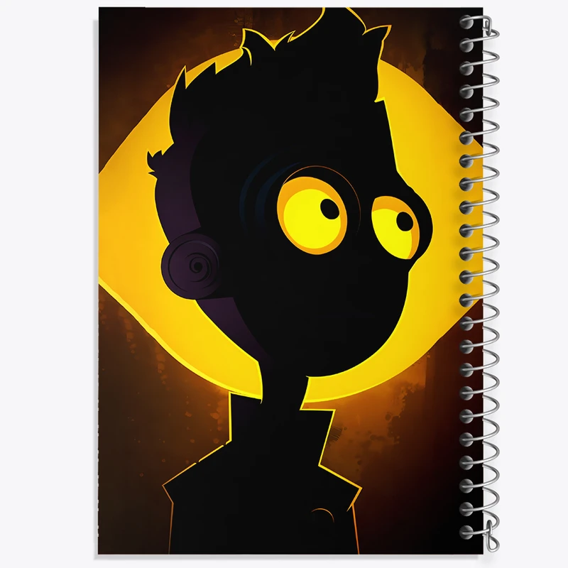 دفتر مشق 100 برگ خندالو طرح لیمبو (Limbo) کد F13689