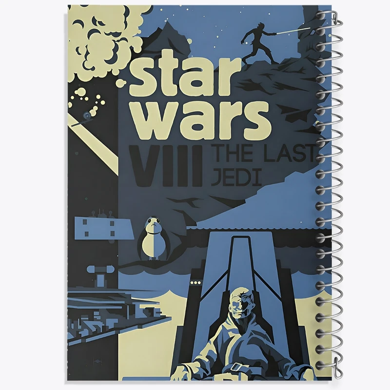 دفتر لیست خرید 50 برگ خندالو طرح جنگ ستارگان (Star Wars) کد F10500