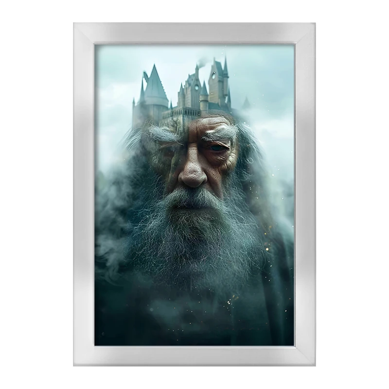 تابلو خندالو طرح گندالف هری پاتر (Harry Potter) کد F14191