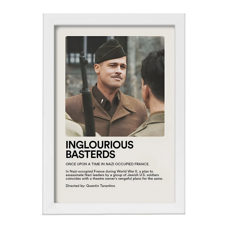 تابلو خندالو طرح Inglourious Basterds کد F12947