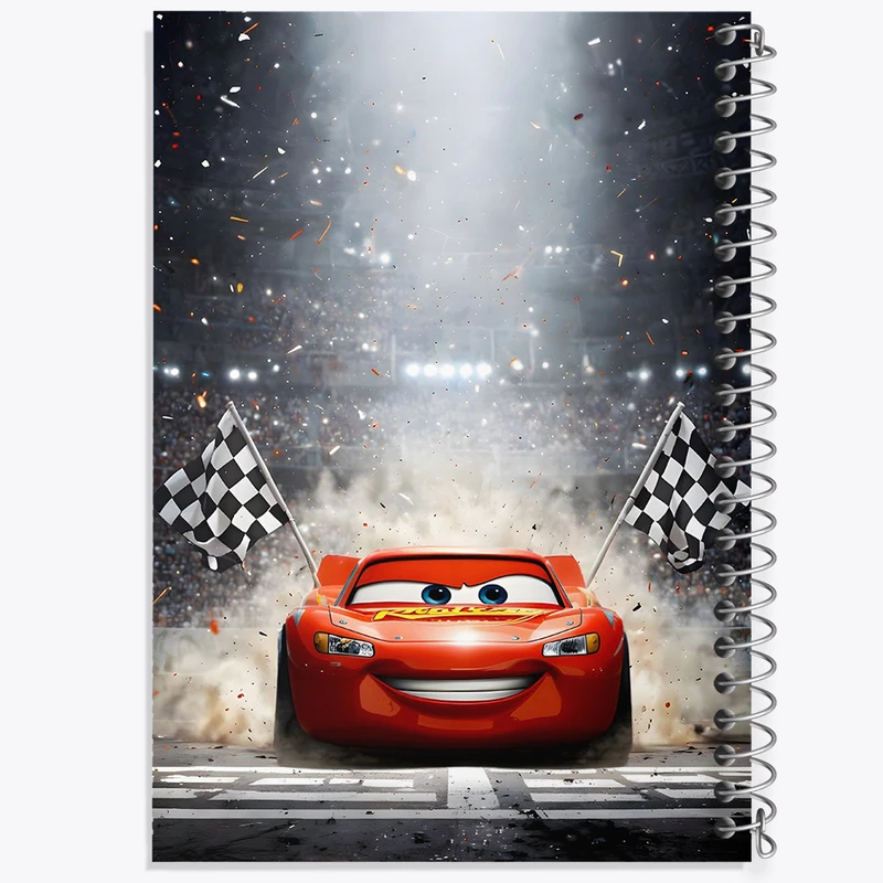 دفتر مشق 50 برگ خندالو طرح ماشین ها (Cars) کد N7266