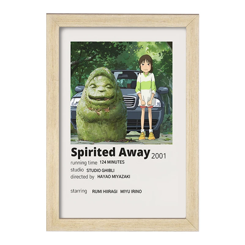 تابلو خندالو طرح انیمه شهر اشباح (Spirited Away) کد F13201