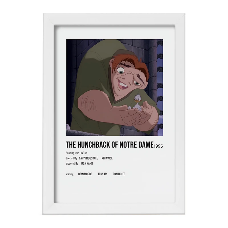 تابلو خندالو طرح گوژپشت نتردام کد F13211