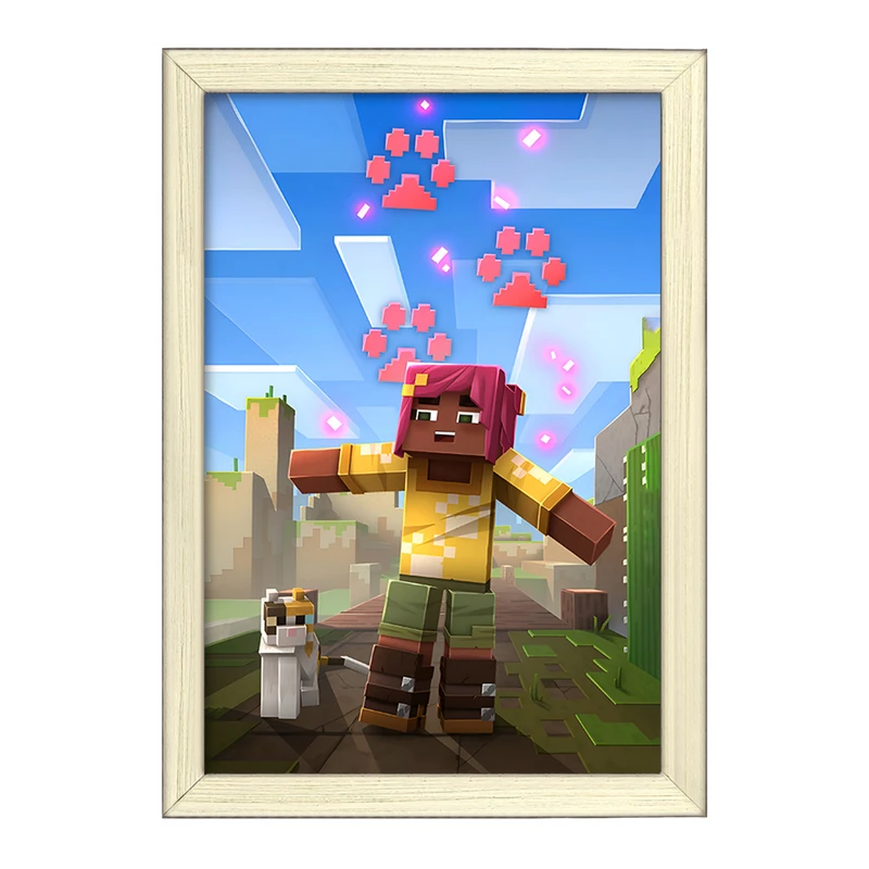 تابلو خندالو طرح ماینکرافت (Minecraft) کد F4293