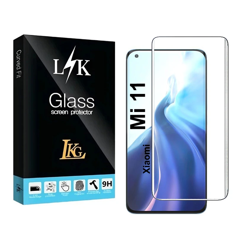 محافظ صفحه نمایش ال کا جی مدل UV-LK مناسب برای گوشی موبایل شیائومی mi 11