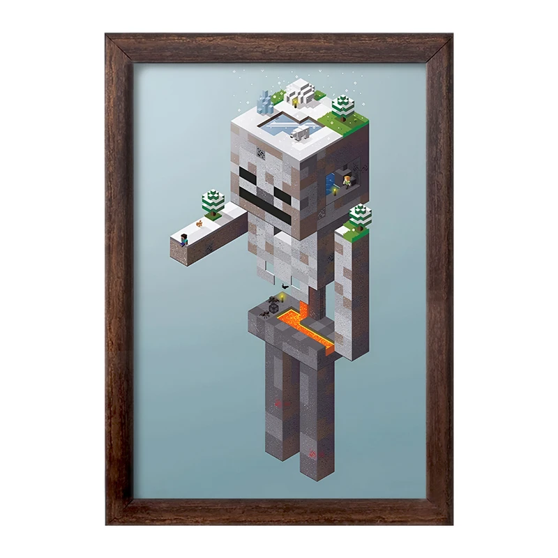 تابلو خندالو طرح ماینکرافت (Minecraft) کد F13622