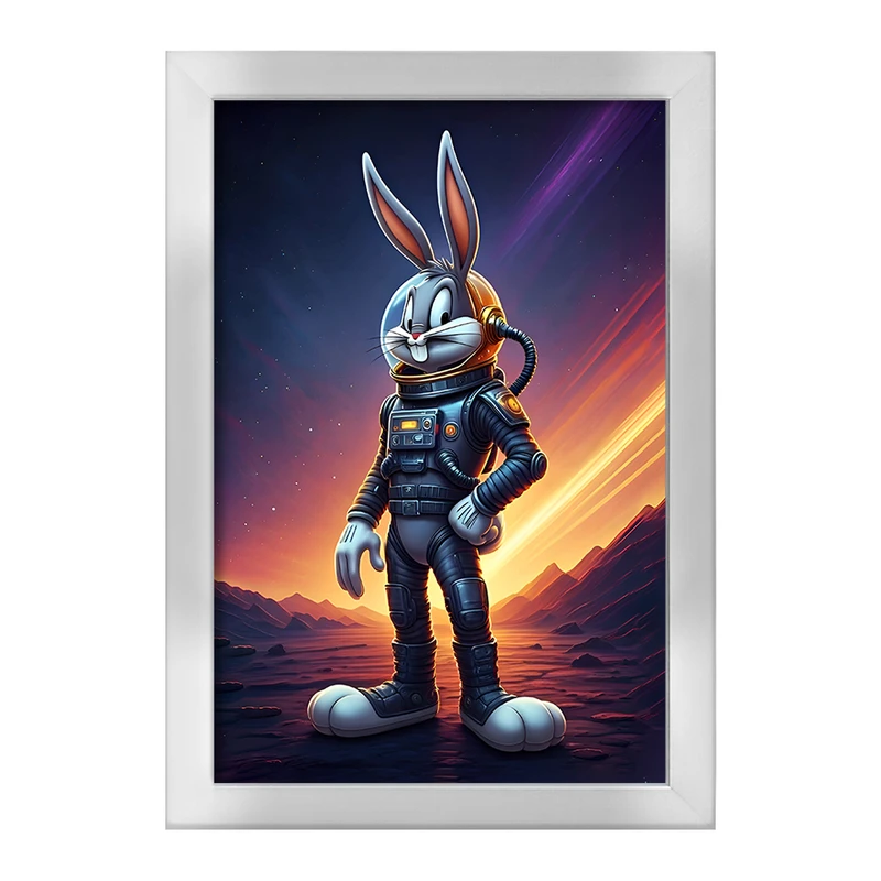 تابلو خندالو طرح باگز بانی فضانورد کد F11748