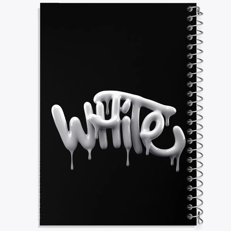 دفتر ژورنال نویسی 50 برگ خندالو مدل نقطه ای طرح عروسک کاز (kaws) کد F4004