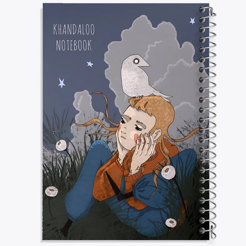 دفتر لیست خرید 50 برگ خندالو طرح فانتزی کد N8818