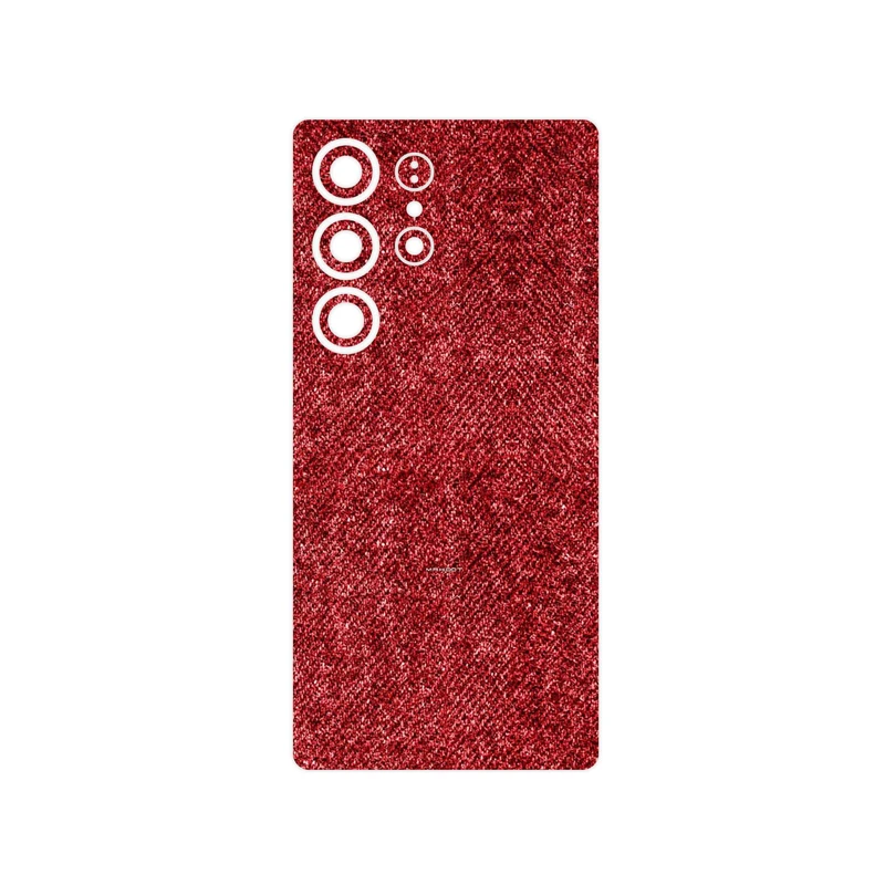 برچسب پوششی ماهوت مدل Fabric Texture 4 مناسب برای گوشی موبایل سامسونگ Galaxy S25 Ultra