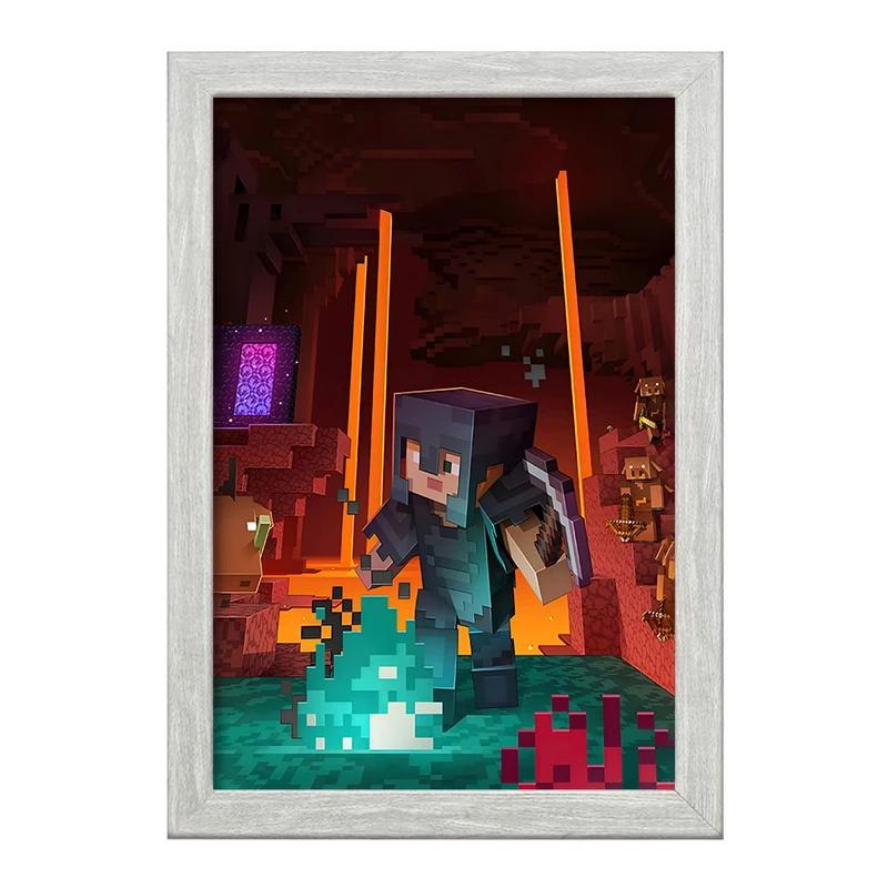 تابلو خندالو طرح ماینکرافت (Minecraft) کد F3514