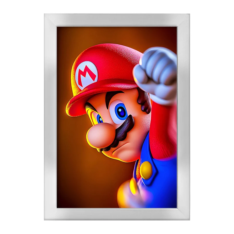 تابلو خندالو طرح سوپر ماریو (Super Mario) کد F13698