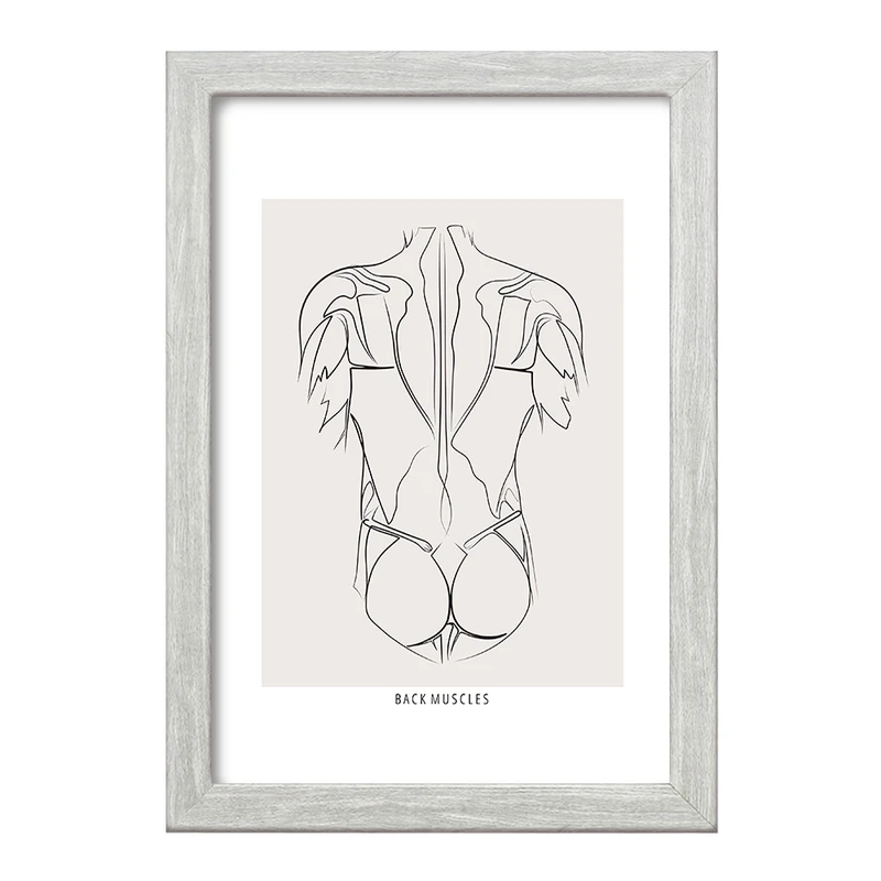 تابلو خندالو طرح آناتومی بدن (Body Anatomy) کد F13930