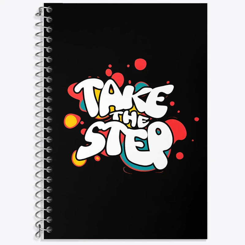 دفتر نت موسیقی 50 برگ خندالو طرح Take The Step کد F10548