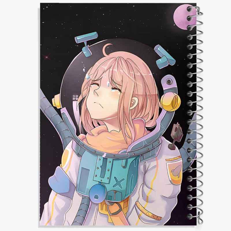 دفتر مشق 100 برگ خندالو طرح دخترانه فانتزی کد N8219