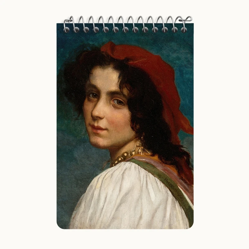 دفتر یادداشت 50 برگ خندالو طرح نقاشی ژان فیله اثر لئون ژان باسیل پررو کد F12374