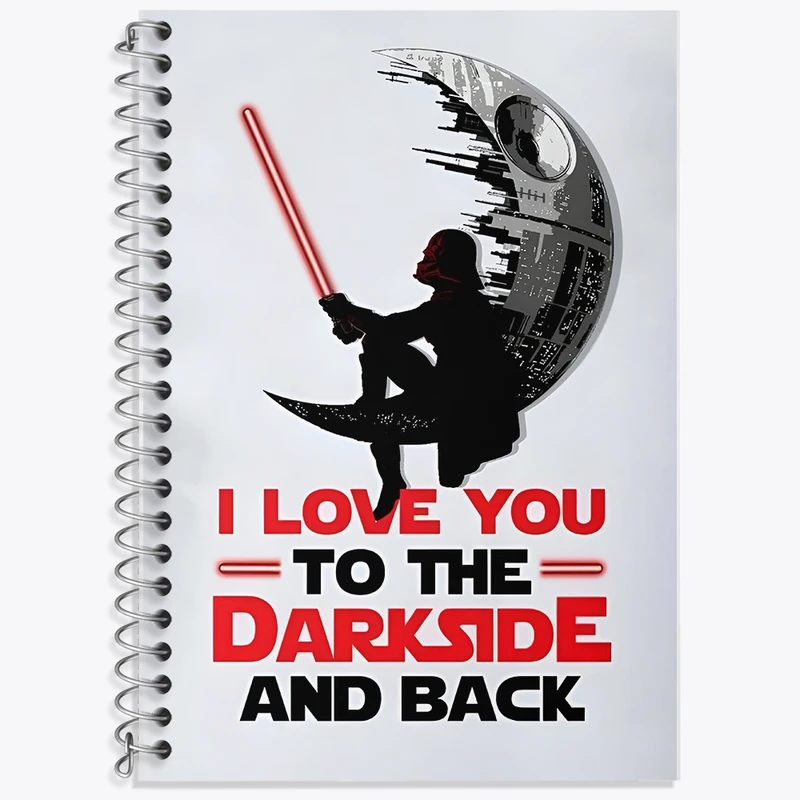 دفتر لغت 50 برگ خندالو طرح جنگ ستارگان (Star Wars) کد F10753