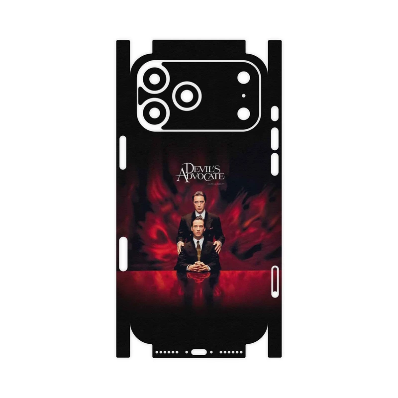 برچسب پوششی ماهوت مدل The Devils Advocate-FullSkin مناسب برای گوشی موبایل اپل iPhone 17 Pro Max