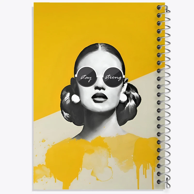 دفتر شطرنجی 50 برگ خندالو طرح دخترانه کد F10448